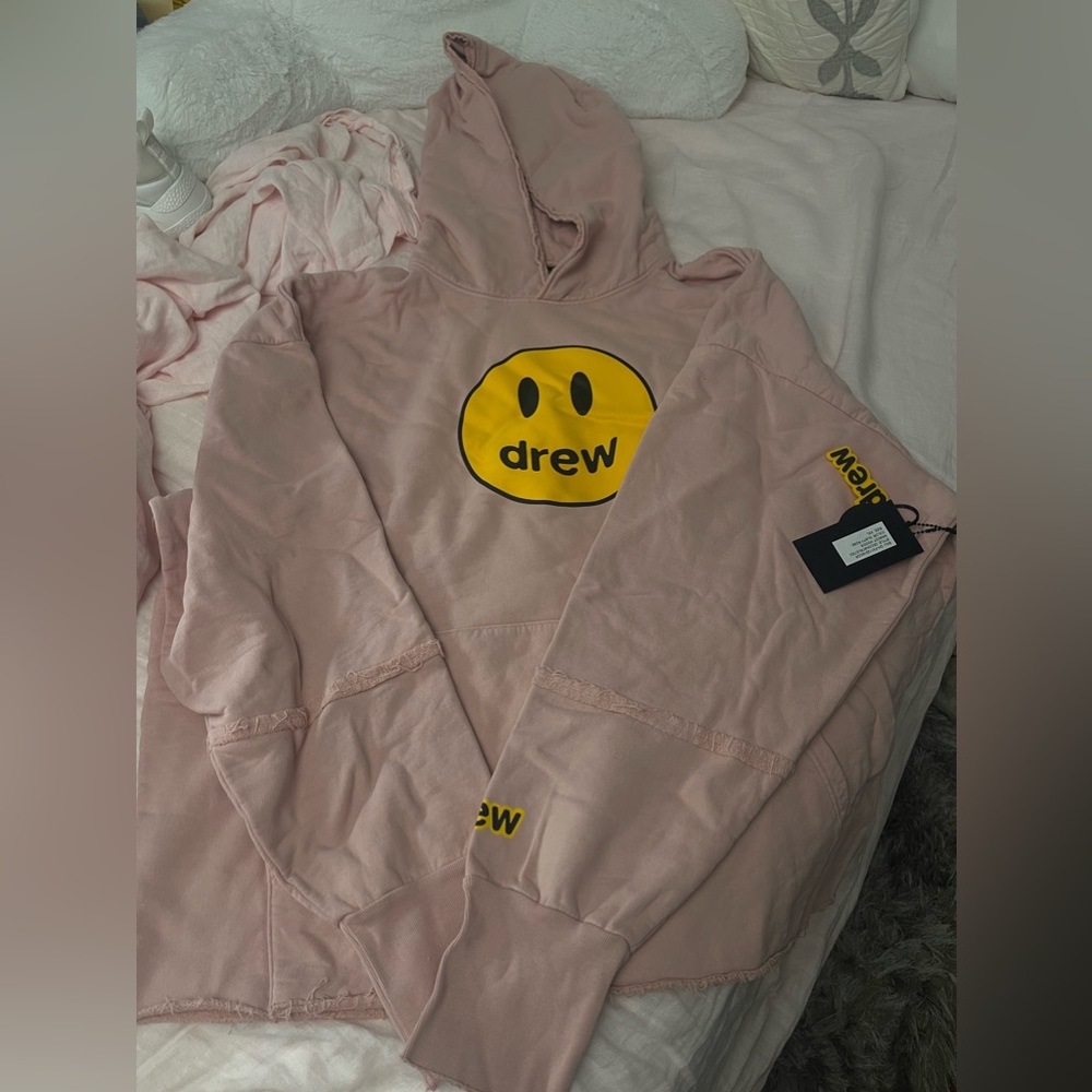 Drew House Mascot Reconstructed Hoodie- Dusty Rose